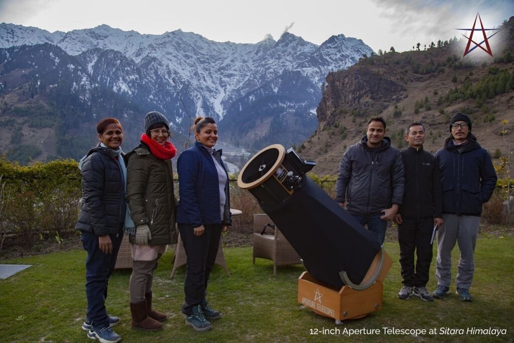 12-inch Aperture Telescope installed at Sitara Himalaya