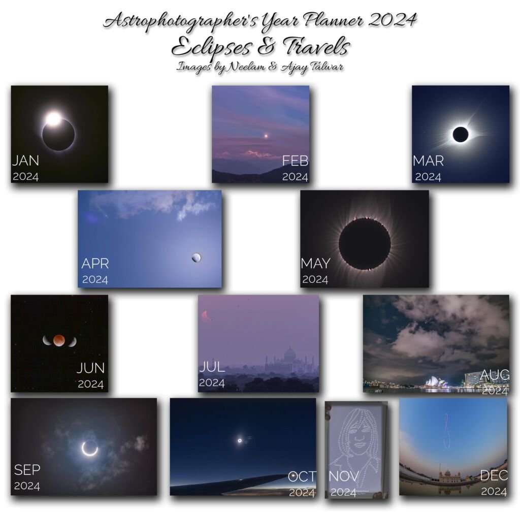 Astrophotographer’s Year Planner for 2024